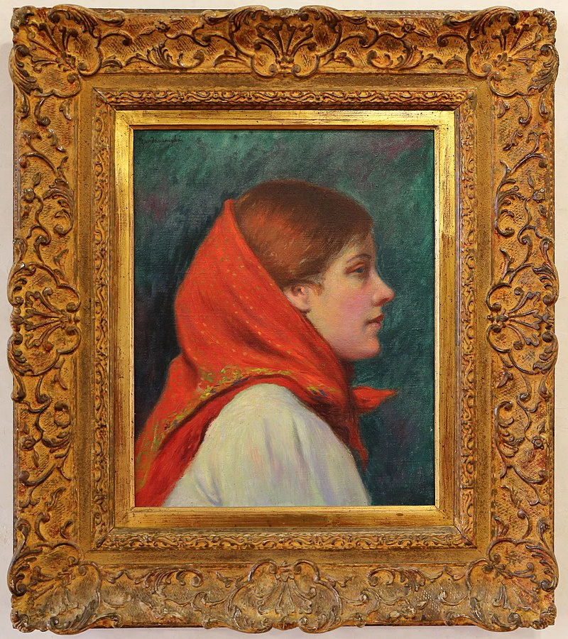 La ragazza col foulard rosso - Mantova